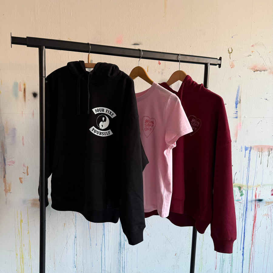 ELISA KLINKENBERG X BWG BEING SOFT OFT T-Shirt rosa