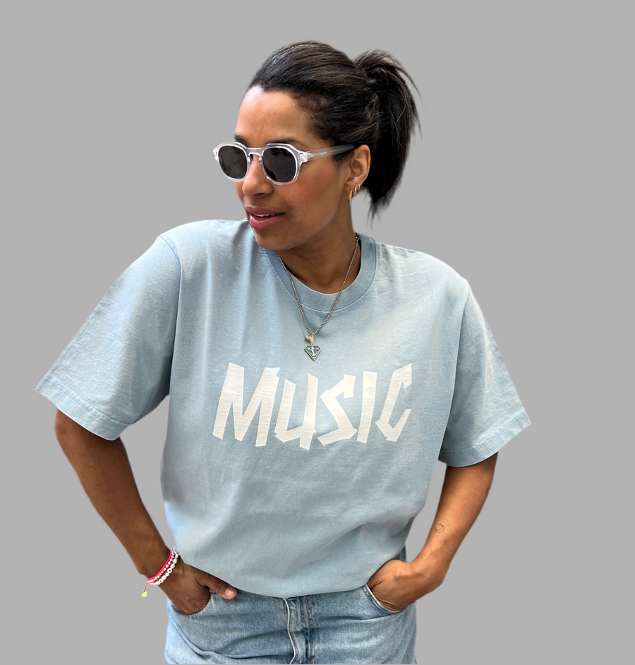 MUSIC 2.0 Shirt Premium vintage blue