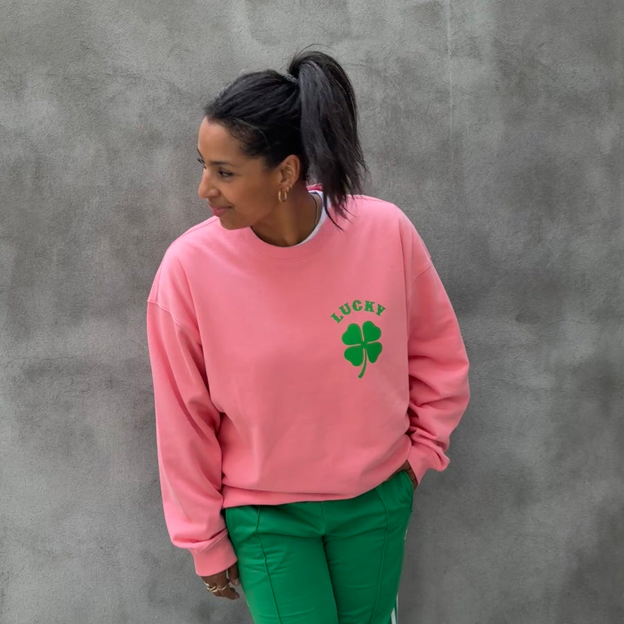 LUCKY Sweater pink