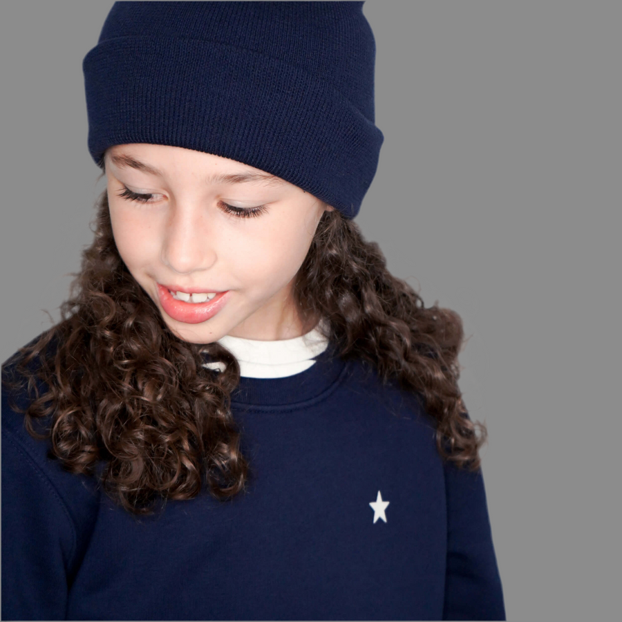 STAR Kinder Sweater navy blau