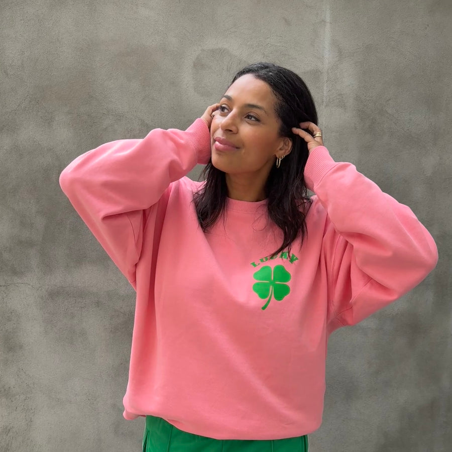 LUCKY Sweater pink