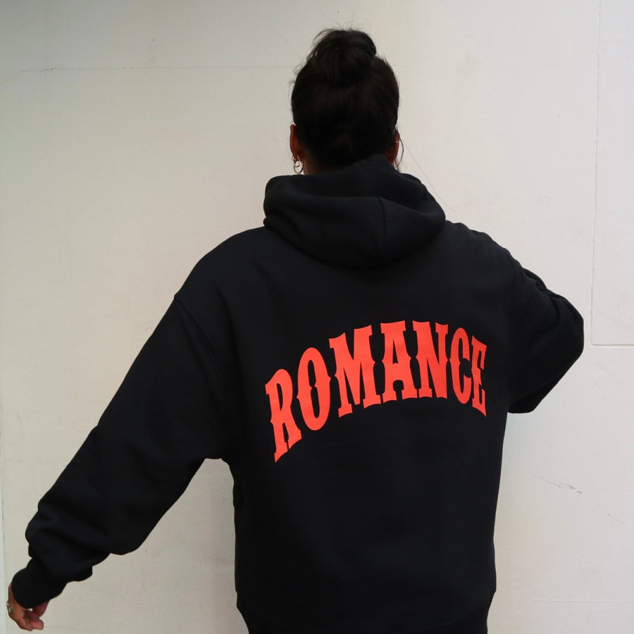 ROMANCE Hoodie schwarz