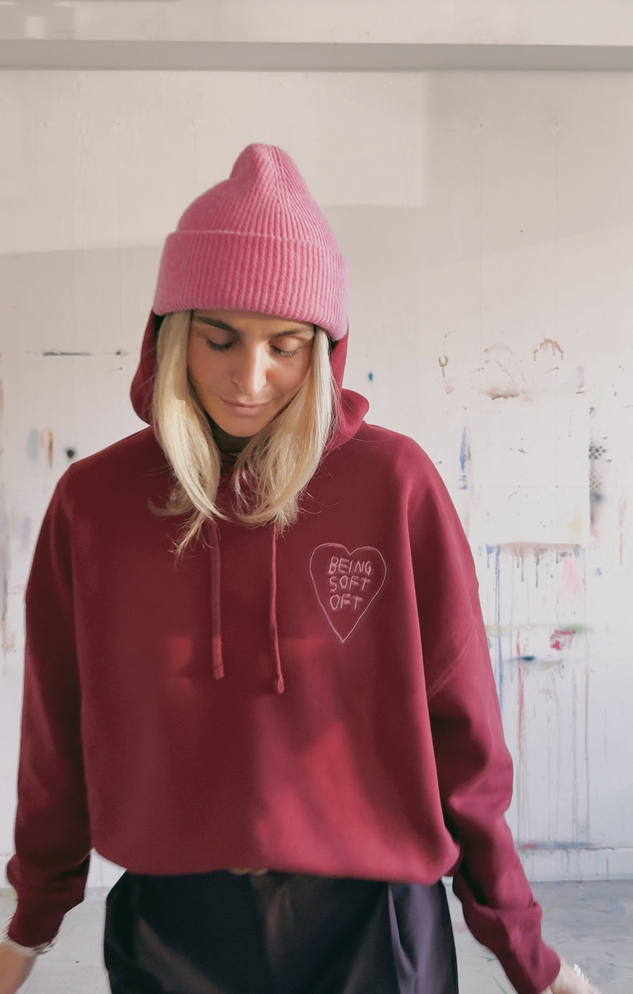 ELISA KLINKENBERG X BWG BEING SOFT OFT Hoodie
