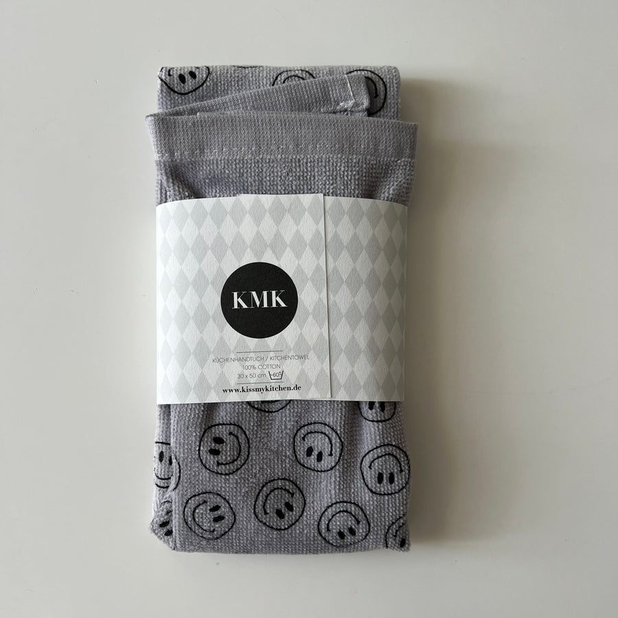 Küchen Handtuch Soft Cotton Smiley KISS MY KITCHEN