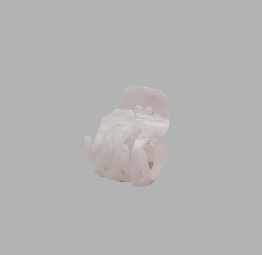 Haarspange Herz klein pearl