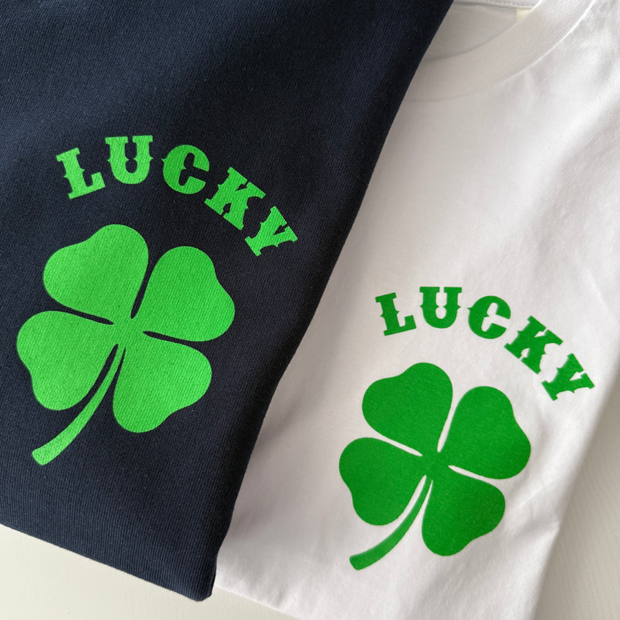 LUCKY Sweater blau