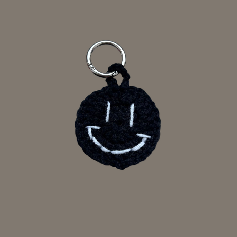 Smiley Taschenanhänger