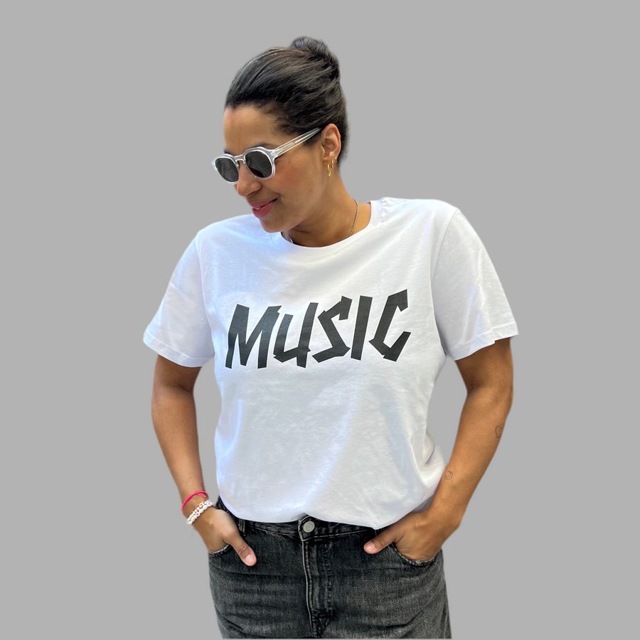 MUSIC 2.0 Shirt weiss