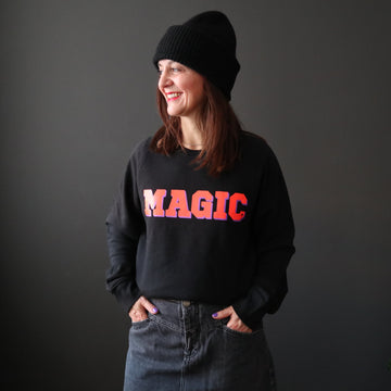 MAGIC Sweater schwarz