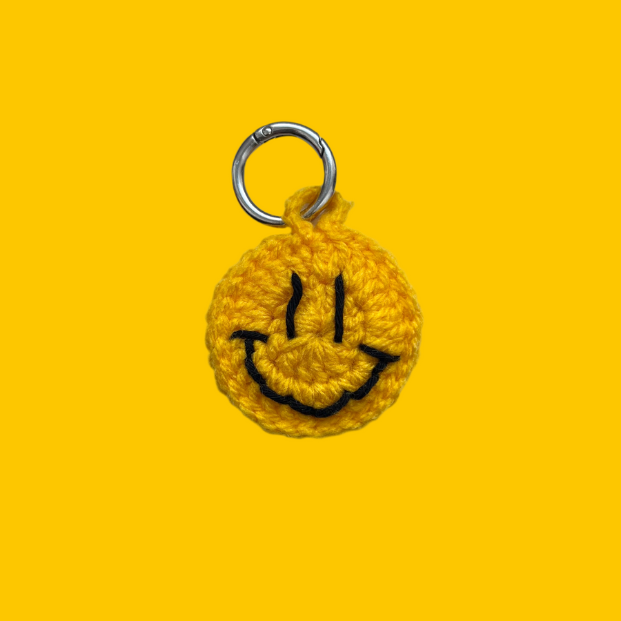 Smiley Taschenanhänger