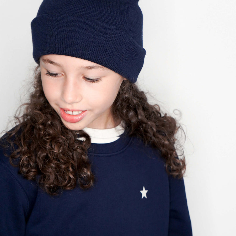 STAR Kinder Sweater navy blau