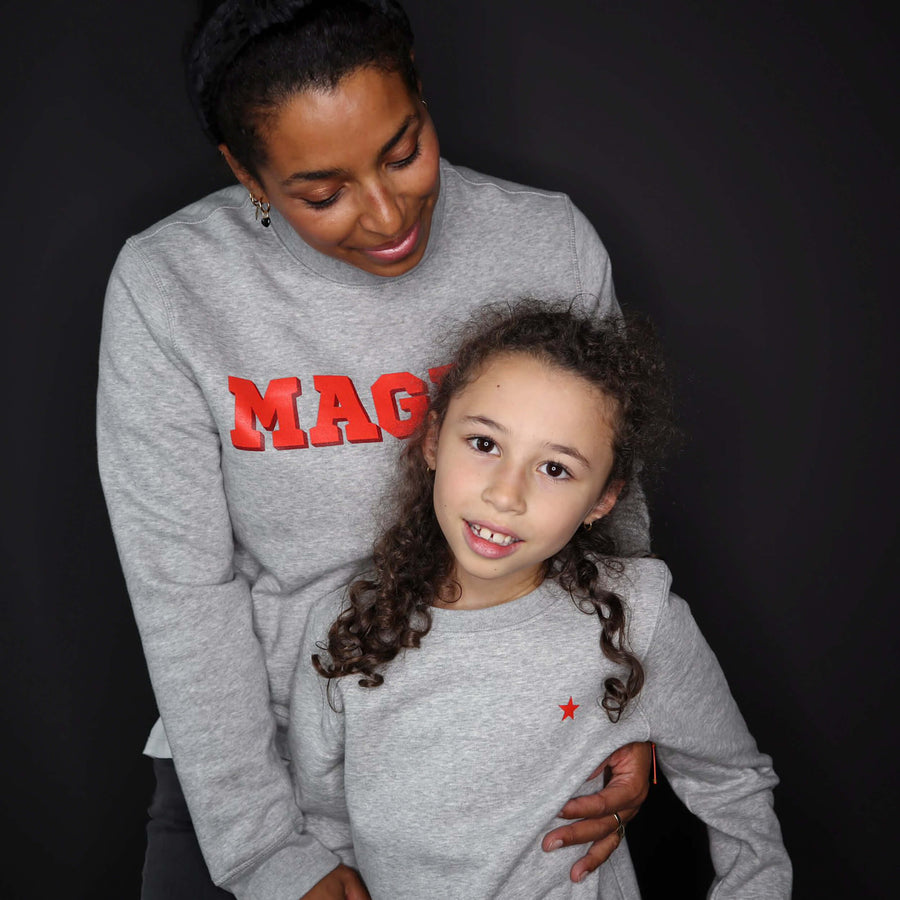 MAGIC Sweater grau